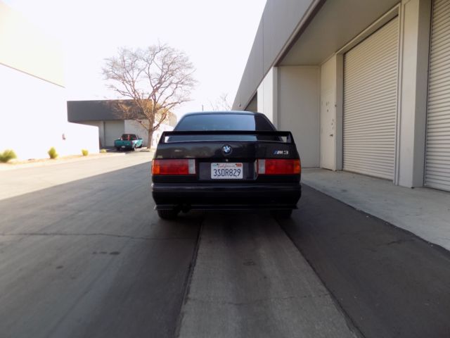 1989 Black BMW M3 Coupe
