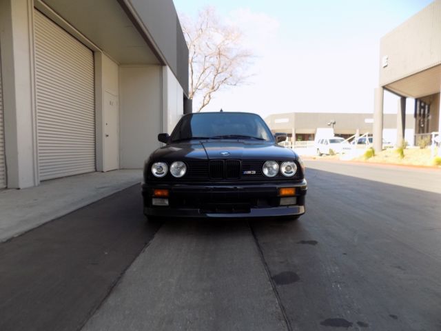 1989 Black BMW M3 Coupe