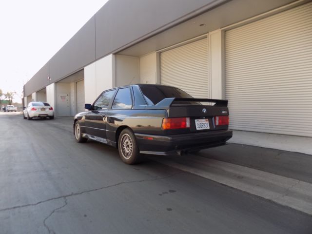 1989 Black BMW M3 Coupe