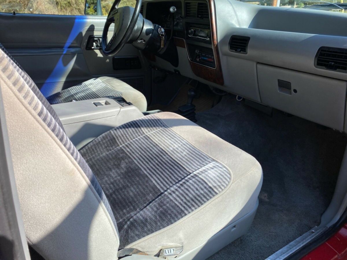 1989 Red Ford Bronco II SUV