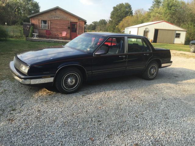 1989 BLUE Buick LeSabre Sedan