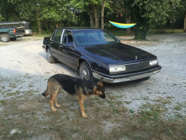1989 BLUE Buick LeSabre Sedan