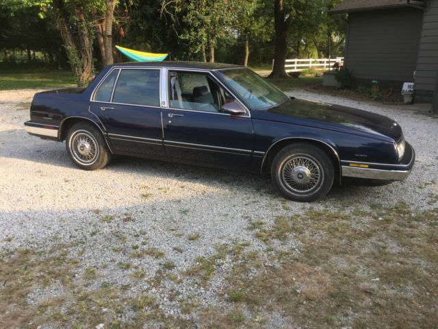 1989 BLUE Buick LeSabre Sedan