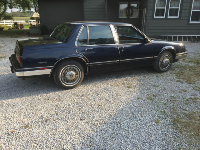 1989 BLUE Buick LeSabre Sedan