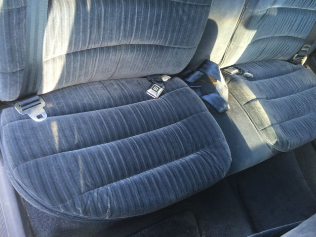 1989 BLUE Buick LeSabre Sedan