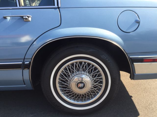 1989 Blue Buick LeSabre Sedan