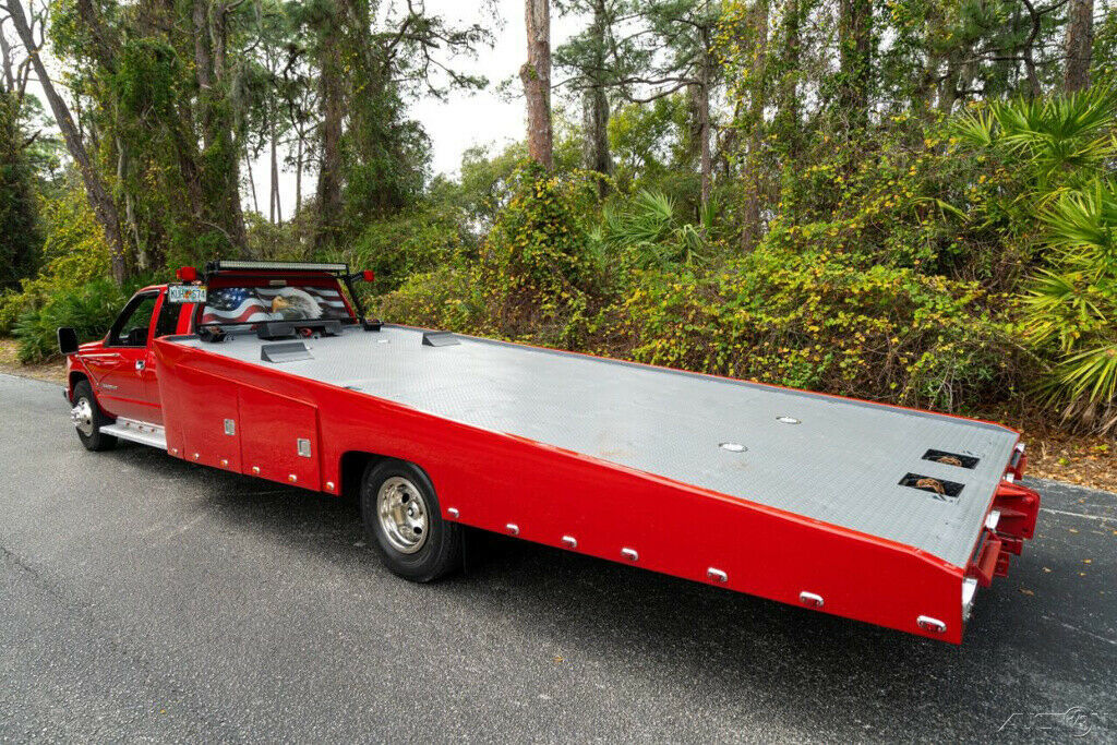 1989 Red Chevrolet C/K Pickup 3500