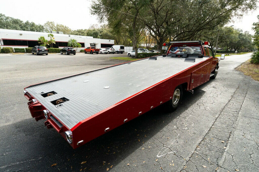 1989 Red Chevrolet C/K Pickup 3500