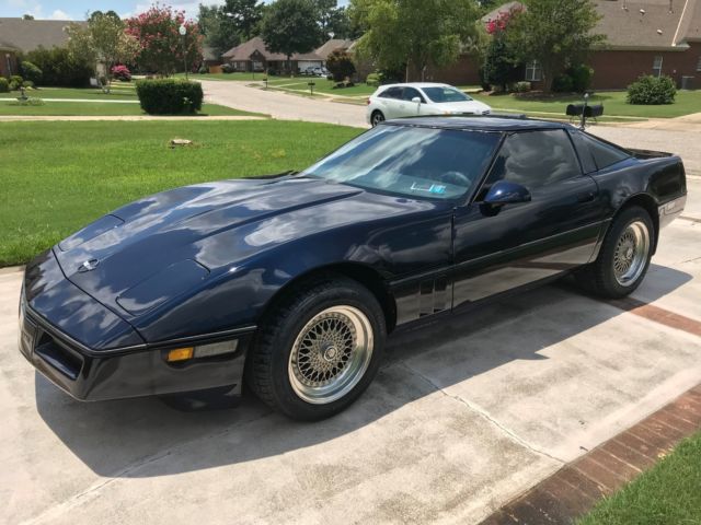 1989 DARK BLUE Chevrolet Corvette