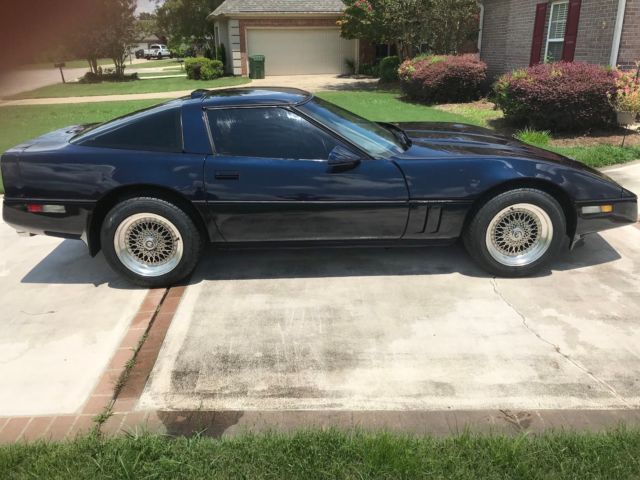 1989 DARK BLUE Chevrolet Corvette