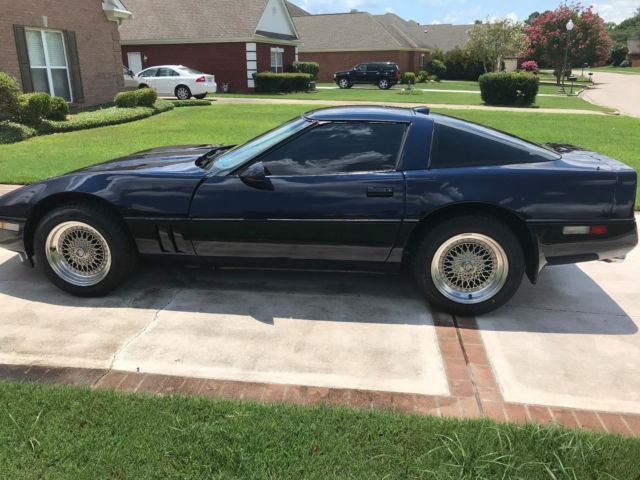 1989 DARK BLUE Chevrolet Corvette
