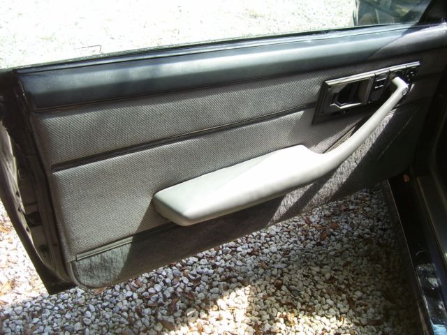 1989 Black Chevrolet Camaro Convertible