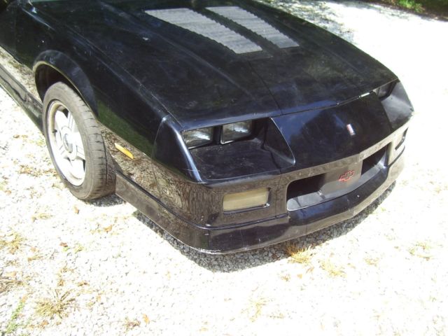 1989 Black Chevrolet Camaro Convertible