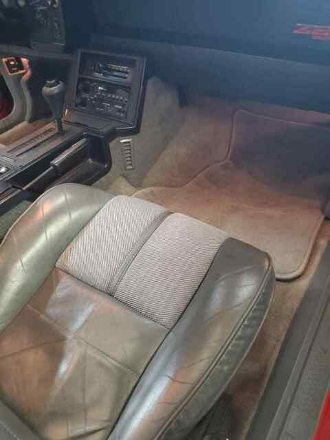 1989 Red Chevrolet Camaro Coupe