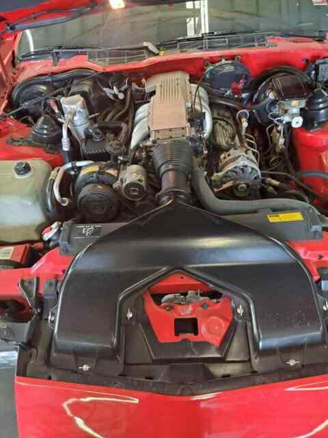 1989 Red Chevrolet Camaro Coupe