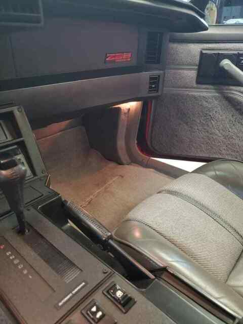 1989 Red Chevrolet Camaro Coupe