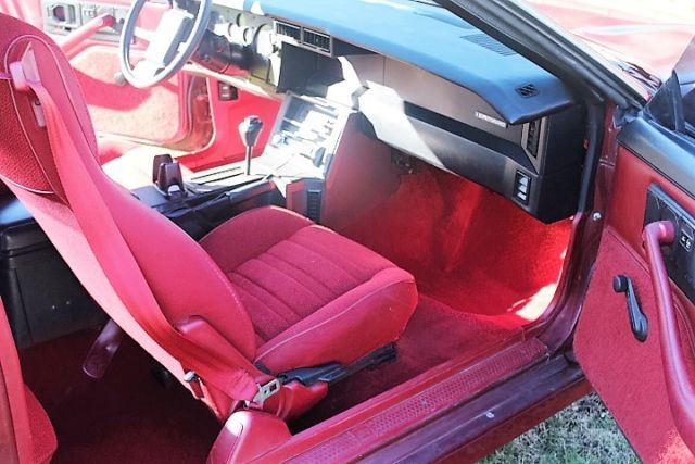 1989 Red CHEVROLET CAMARO RS Hatchback