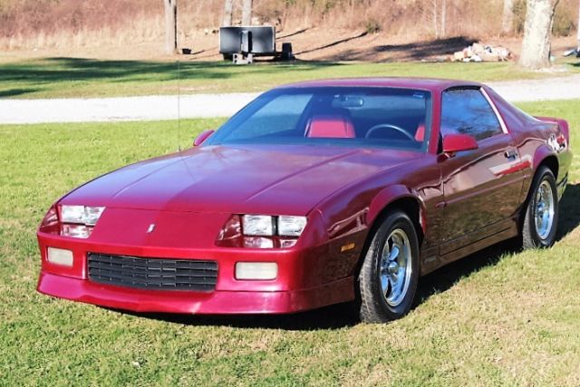 1989 Red CHEVROLET CAMARO RS Hatchback