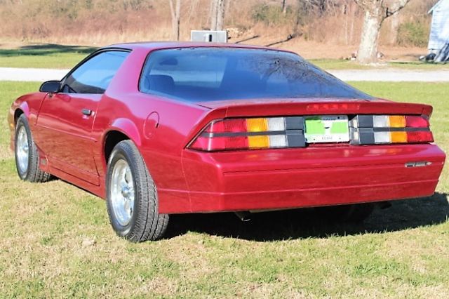 1989 Red CHEVROLET CAMARO RS Hatchback