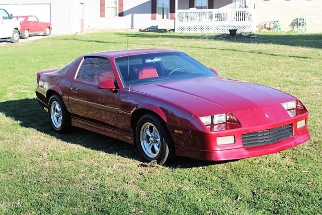 1989 Red CHEVROLET CAMARO RS Hatchback