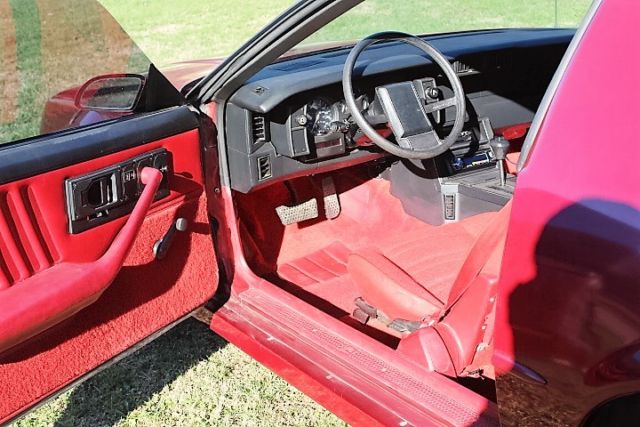 1989 Red CHEVROLET CAMARO RS Hatchback