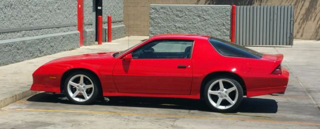 1989 Red Chevrolet Camaro Coupe