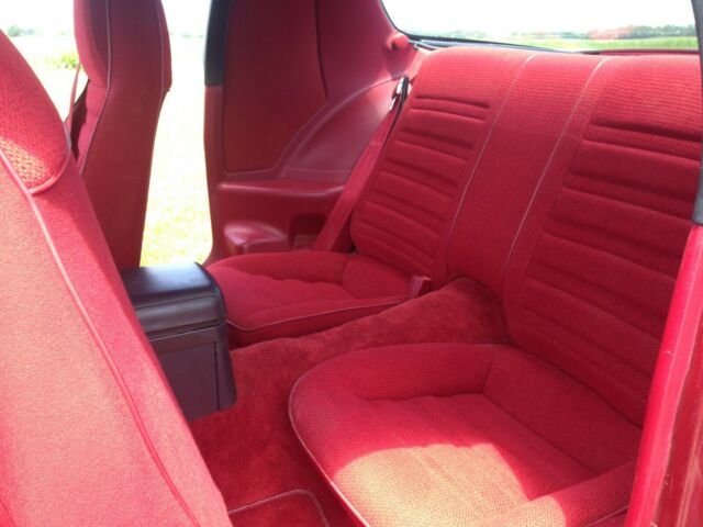 1989 Burgundy Chevrolet Camaro Coupe