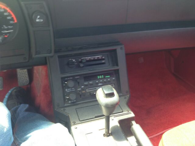 1989 Burgundy Chevrolet Camaro Coupe