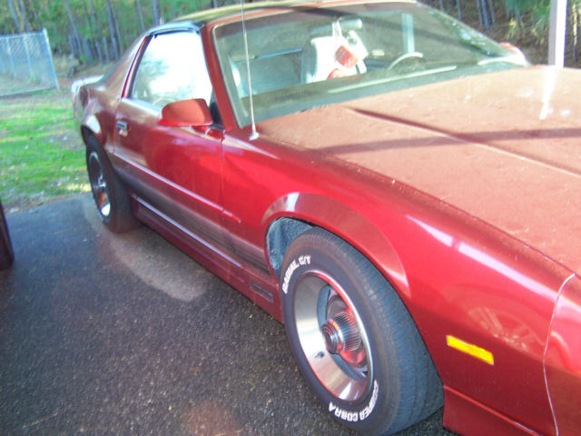 1989 Red Chevrolet Camaro Hatchback