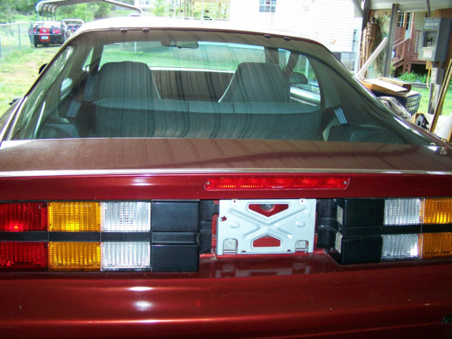 1989 Red Chevrolet Camaro Hatchback