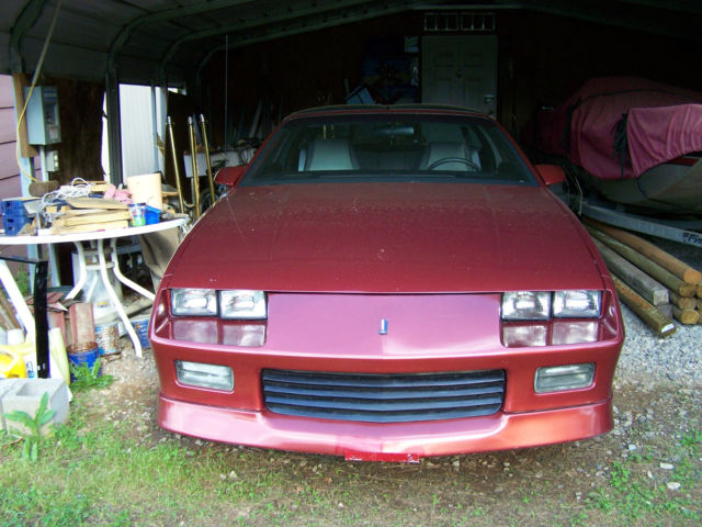 1989 Red Chevrolet Camaro Hatchback