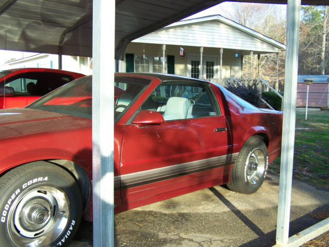 1989 Red Chevrolet Camaro Hatchback