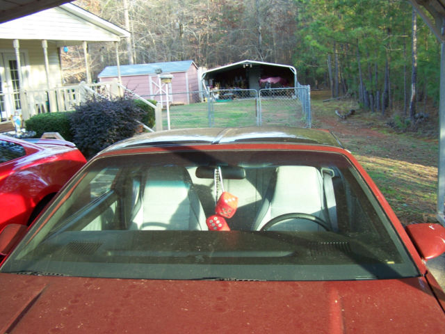 1989 Red Chevrolet Camaro Hatchback