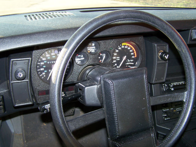 1989 Red Chevrolet Camaro Hatchback
