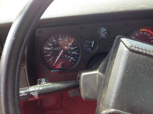 1989 Burgundy Chevrolet Camaro Coupe