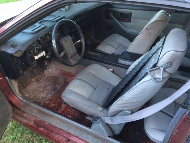 1989 Dark Metallic Red Chevrolet Camaro Hardtop Coupe
