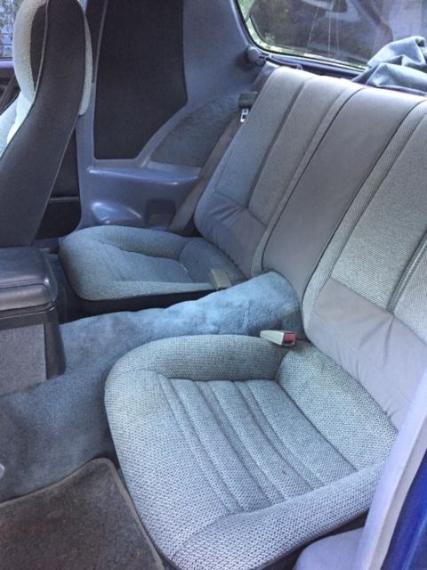 1989 Blue Chevrolet Camaro Coupe