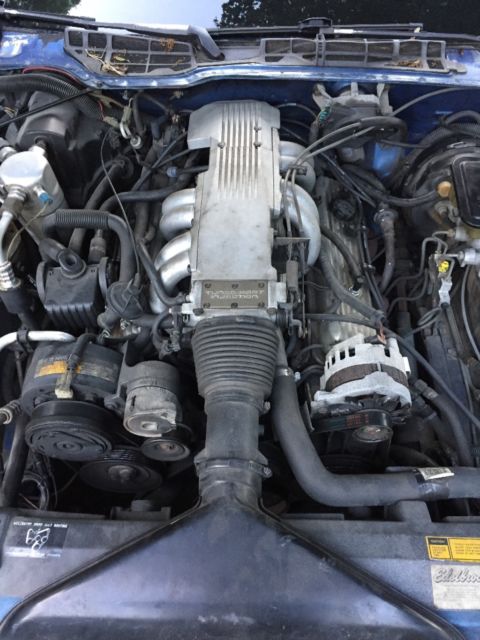 1989 Blue Chevrolet Camaro Coupe