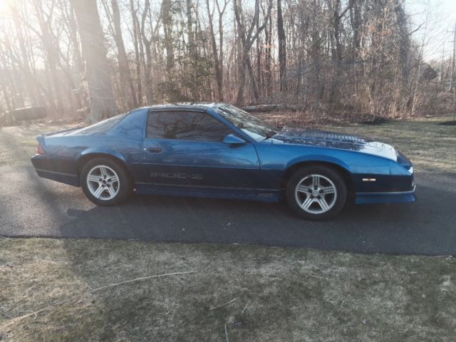 1989 Blue Chevrolet Camaro Coupe