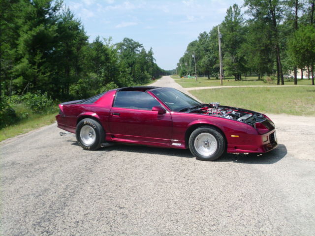 19890000 house of kolor kandy burgundy Chevrolet Camaro T Top