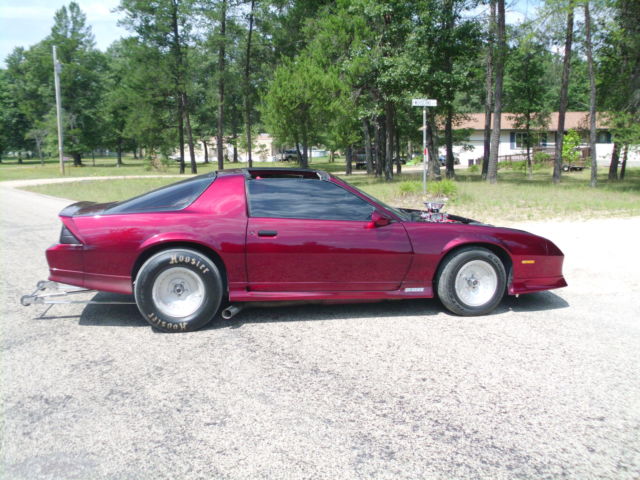 19890000 house of kolor kandy burgundy Chevrolet Camaro T Top