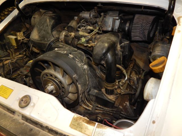 1989 White Porsche 911