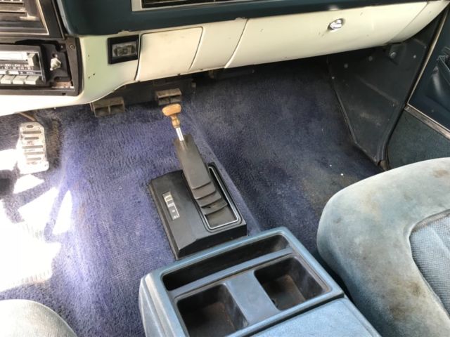 1989 White Chevrolet Blazer