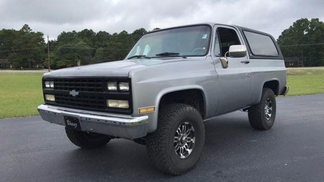 1989 Gray Chevrolet Blazer SUV
