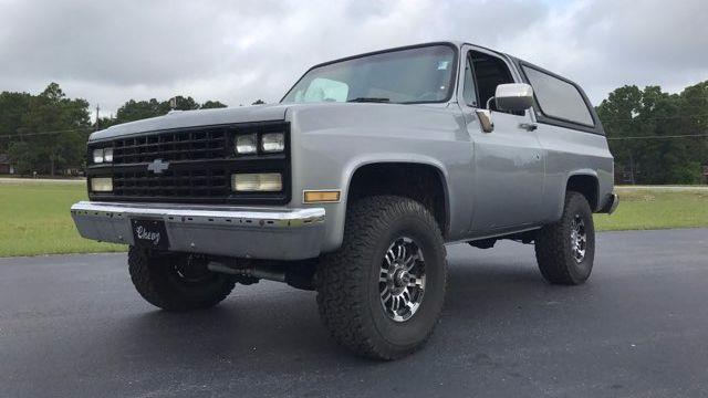 1989 Gray Chevrolet Blazer SUV