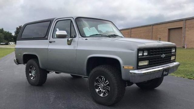 1989 Gray Chevrolet Blazer SUV