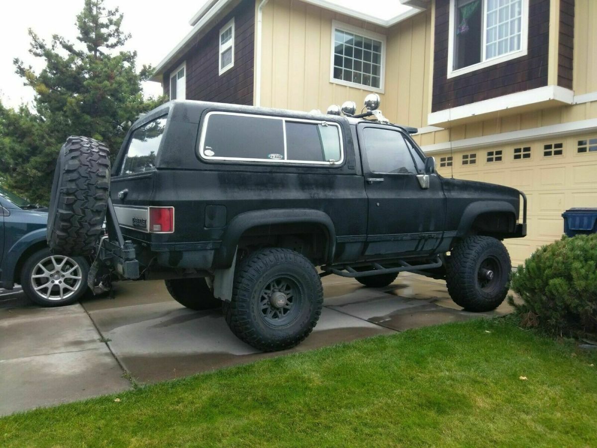 1989 Black Chevrolet Blazer SUV
