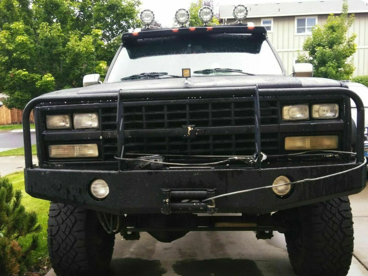 1989 Black Chevrolet Blazer SUV