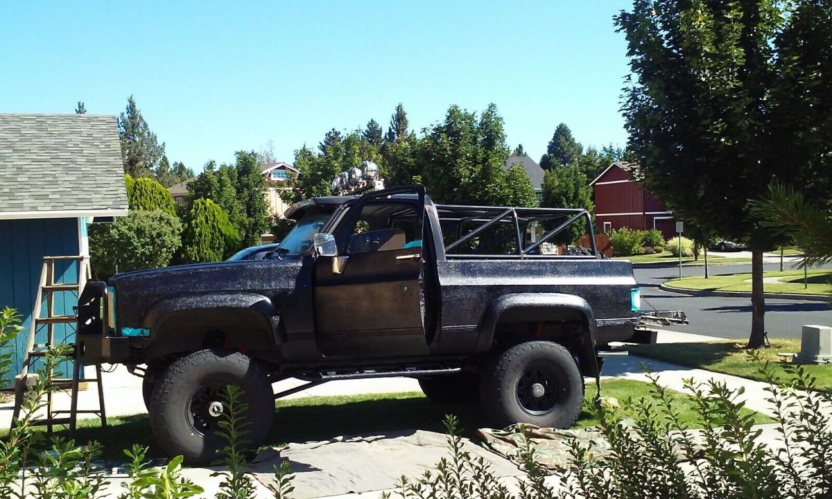 1989 Black Chevrolet Blazer SUV