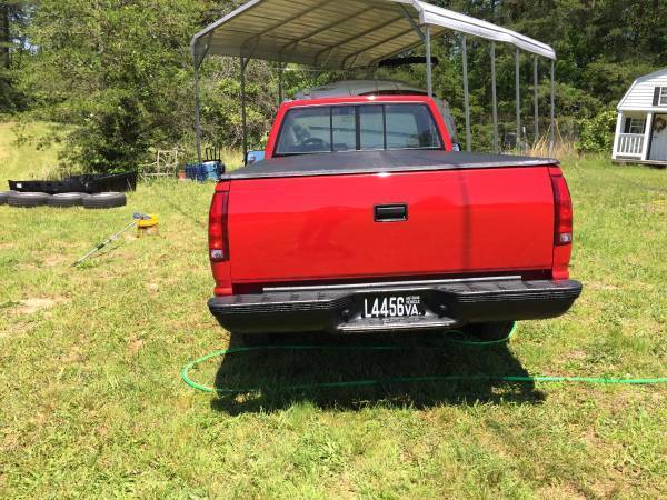 1989 Red Chevrolet C/K Pickup 1500 Truck